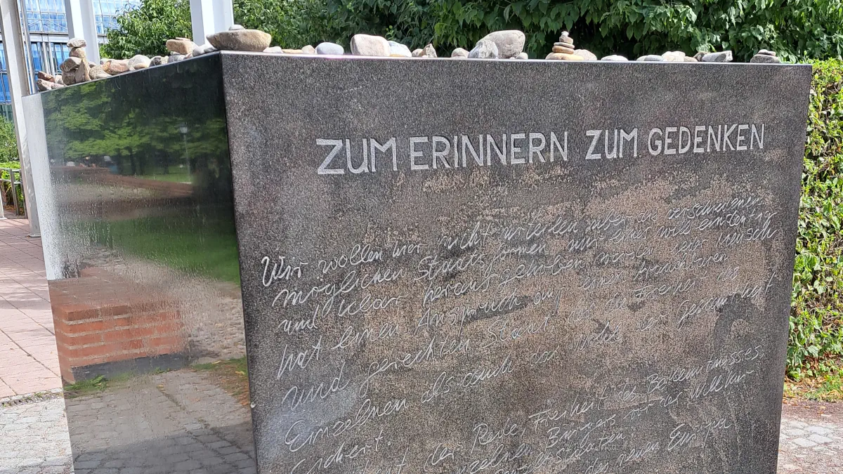 Gedenkstein Weise Rose, München